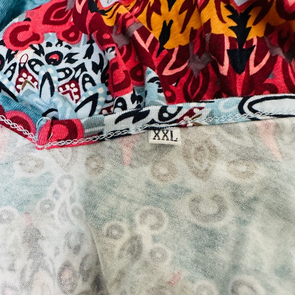 Amazon Essentials Blue Mandala Dress - image 4